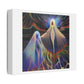 'What I See on the Dancefloor' Abstract Art 'Designed by AI', Print on Canvas