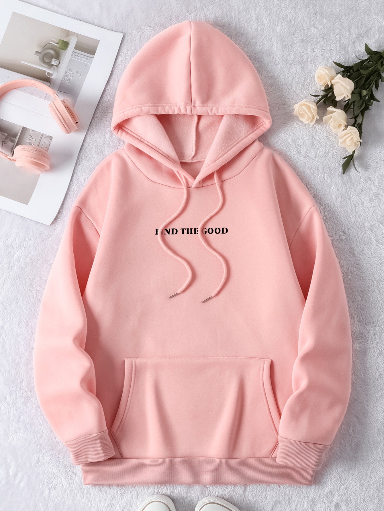 Find the Good, It's Everywhere, Positive Vibes Hoodie