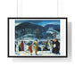 Love of Winter (1914) by George Wesley Bellows, from the Original, Framed Art Print