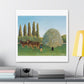 Henri Rousseau's Meadowland 'The Pasture' (1910) Canvas Art Print from the Original