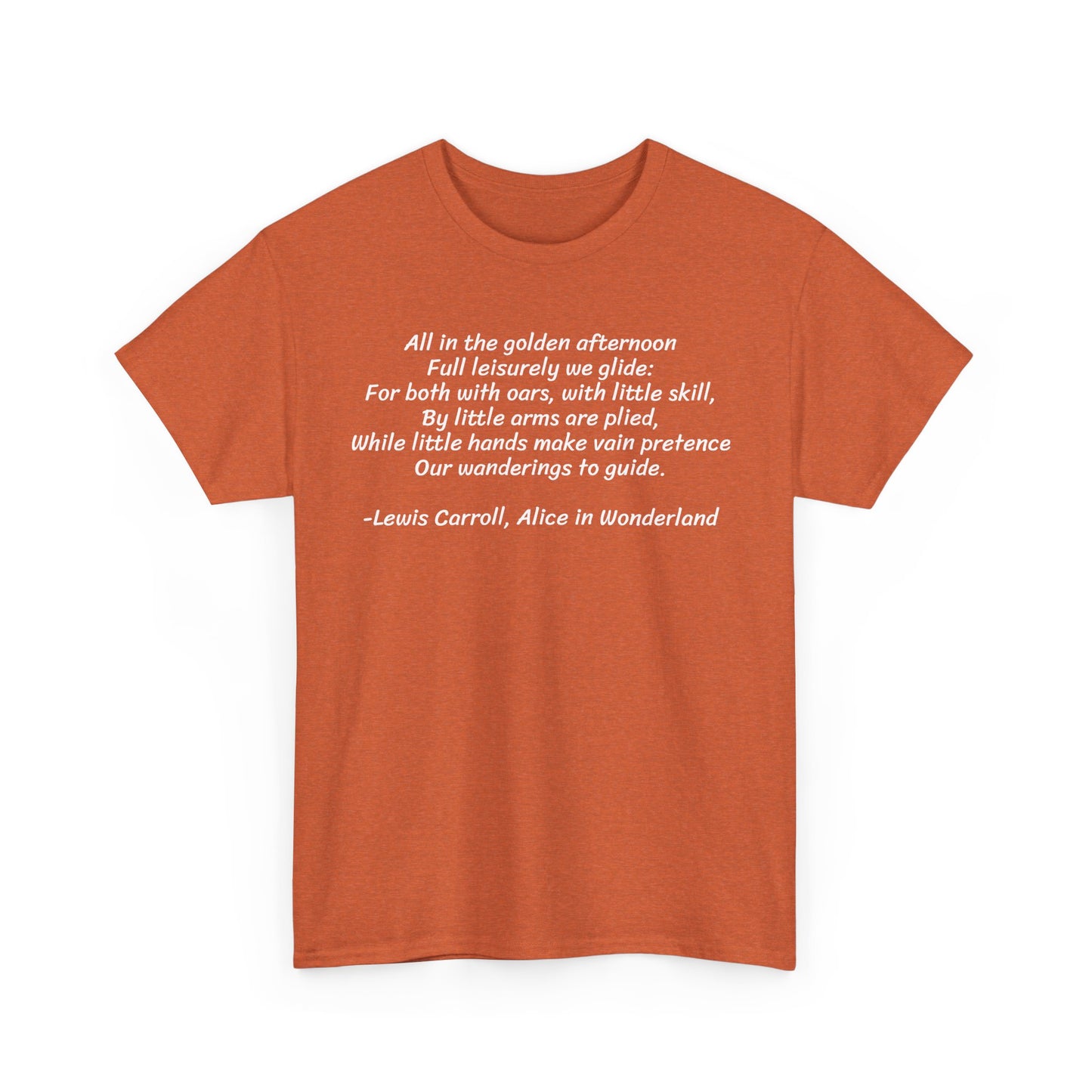 The Physical Illusion of Life, Alice in Wonderland, Spiritual T-Shirt