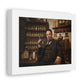 Elon Musk as a circa 1860 Medicine Salesman II 'Designed by AI' Art Print on Canvas