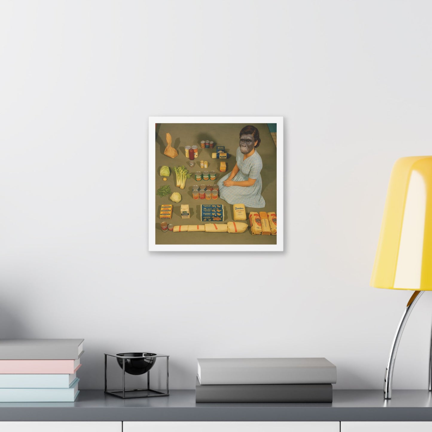 Grotesque Theatre 'Designed by AI' Canvas Art Print