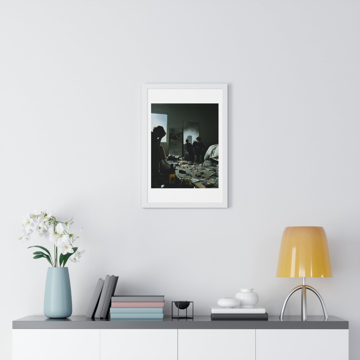 Raw Art III 'Designed by AI' Framed Art Print