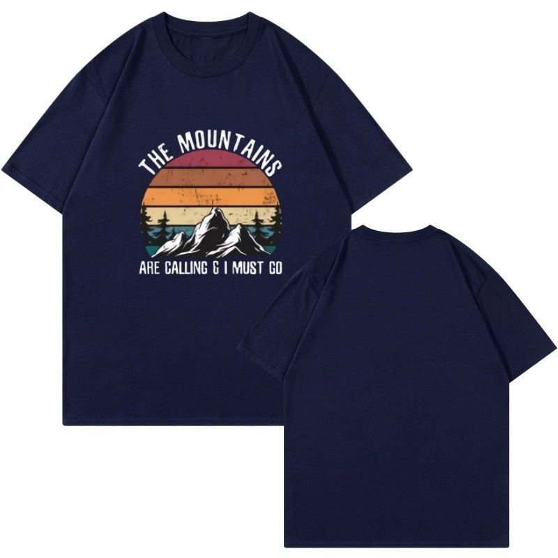 'The Mountains are Calling and I Must Go' T-shirt