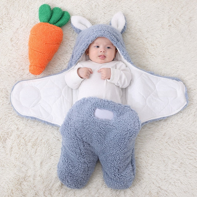 Bunny Ears Baby Sleeping Bag