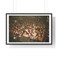 Crowd at Hip Hop Concert, Retro Photography (2017) from the Original, Framed Print