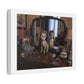 Eclectic Vintage Dressing Table 'Designed by AI' Art Print on Canvas