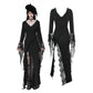 Dark in Love Pandora Witchy Asymmetrical Long Dress