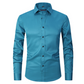 Anti-Wrinkle Men's Long Sleeve Business Shirt