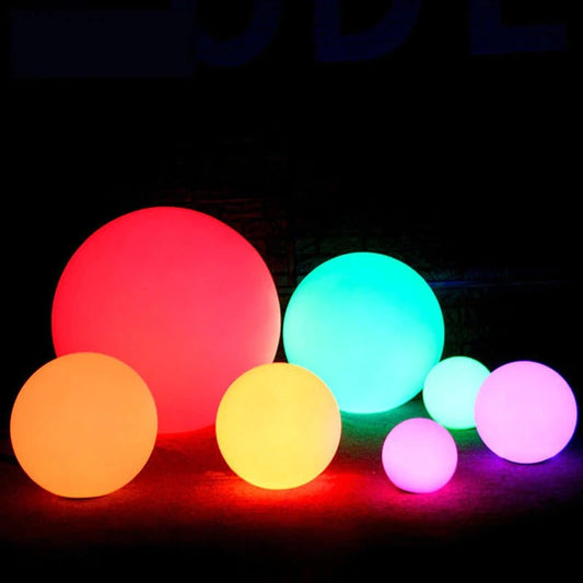 Set of Garden Ball LED Lights