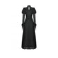 Dark in Love Harlow Dark Enchantress Gothic Lace Maxi Dress
