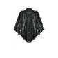 Dark in Love Zuri Vintage Lace Cape with Flowing Sleeves