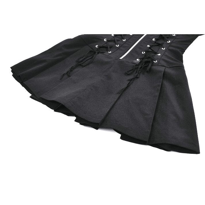 Dark in Love Valeria Gothic Sleeveless Corset Dress
