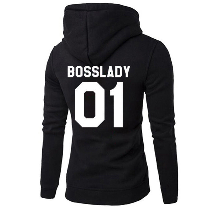 The Boss and The Real Boss Couple's Hoodies, His and Hers Gift