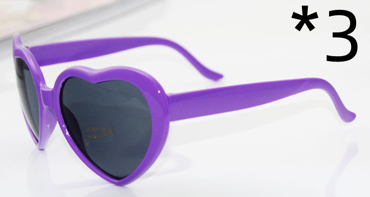Night Lights 'Love' Special Effects Sunglasses