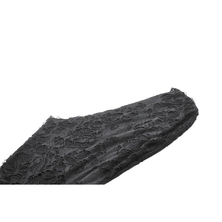 Dark in Love Nyx Distressed Shredded Hooded Poncho