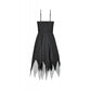 Dark in Love Punk Sleeveless Spiked Dress