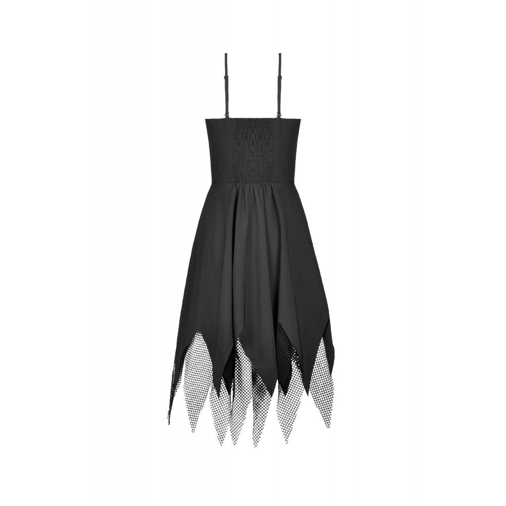Dark in Love Punk Sleeveless Spiked Dress