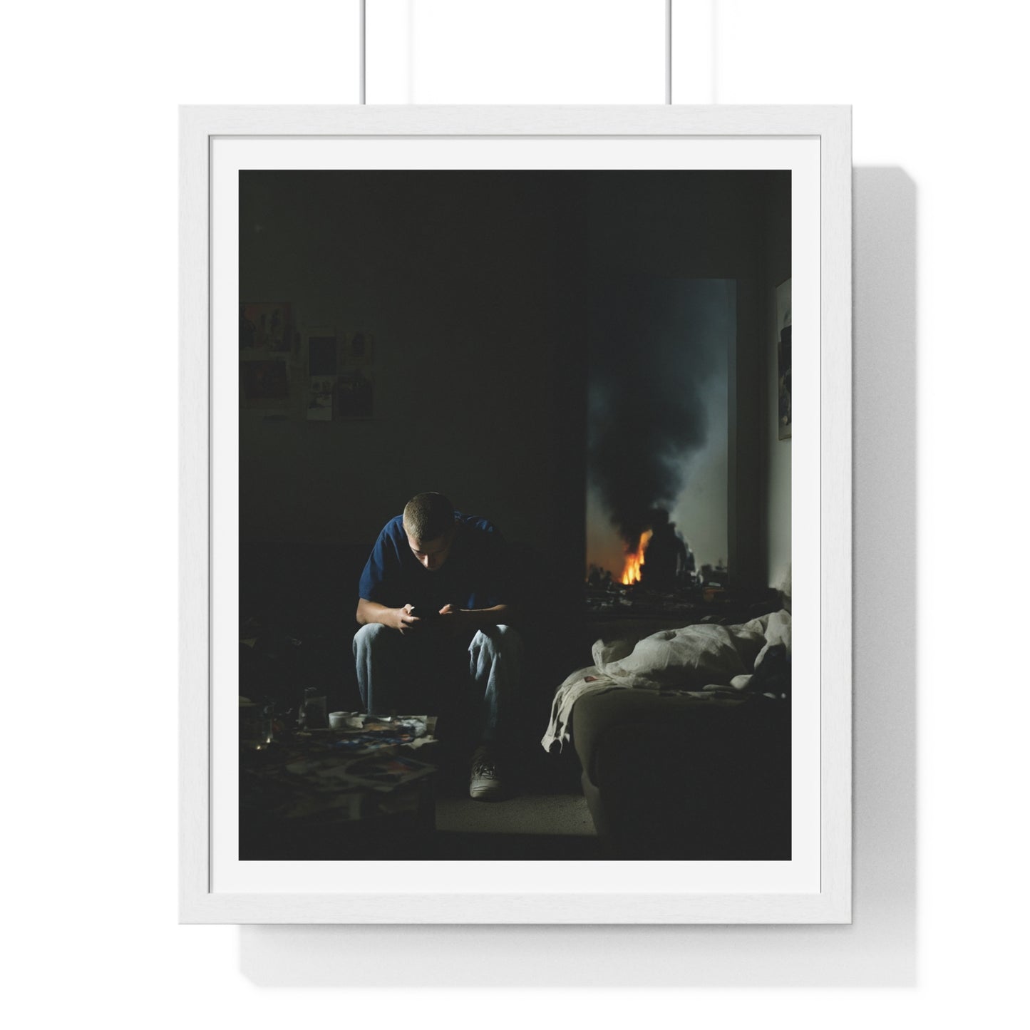 Raw Art II 'Designed by AI' Framed Art Print