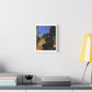 Café Art IV, Print on Satin Canvas, Stretched