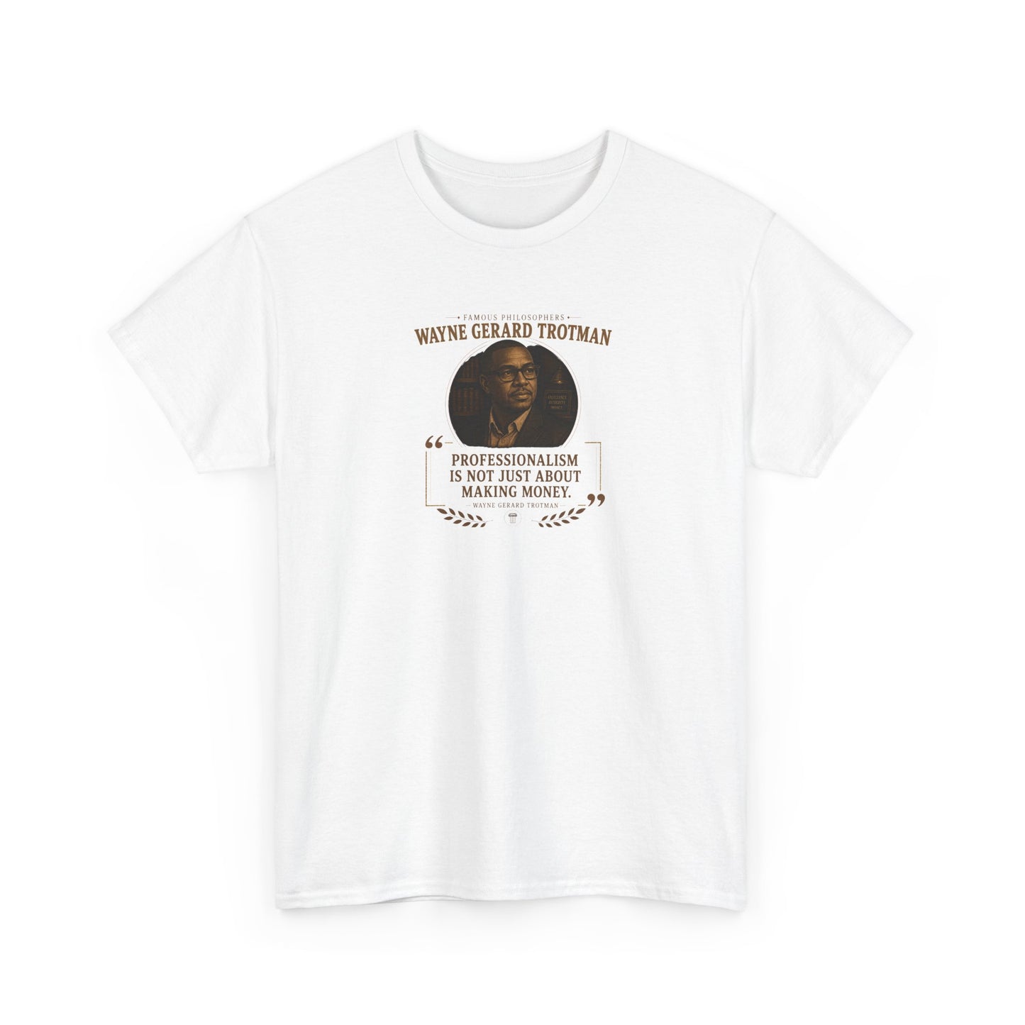 Wayne Gerard Trotman on Moral Responsibility, Philosophy Tribute T-Shirt
