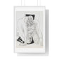 Crawling Woman from 'Day and Dream' by Max Beckmann, from the Original, Framed Art Print