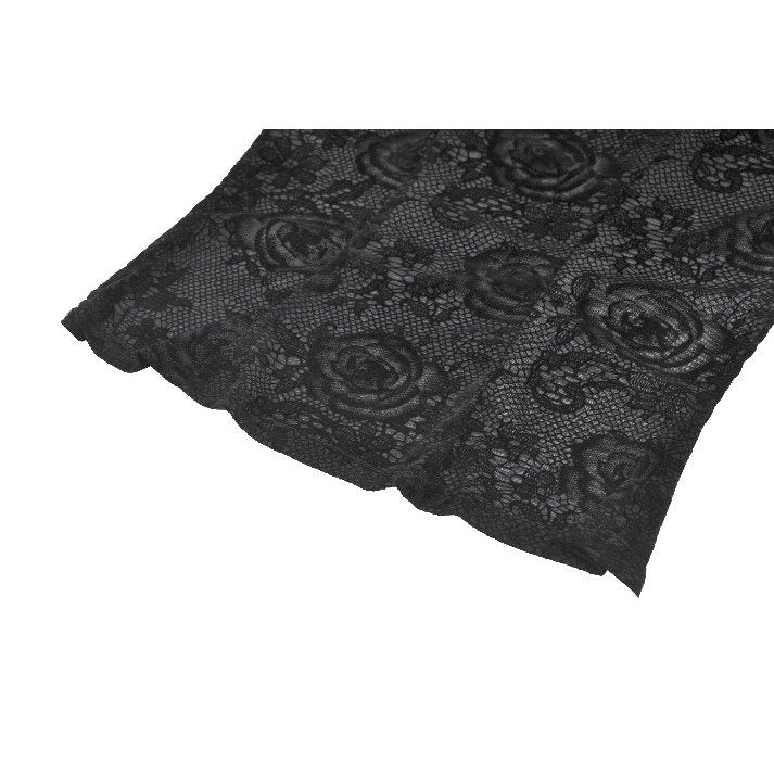 Dark in Love Seraphina Gothic Blouse, Layered Lace Cuffs