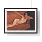 Amedeo Modigliani's Act on a Sofa 'Almaiisa' (1916) from the Original, Framed Print