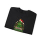 Funny Adult Christmas Jumpers: 'Resting Grinch Face' Christmas Crewneck