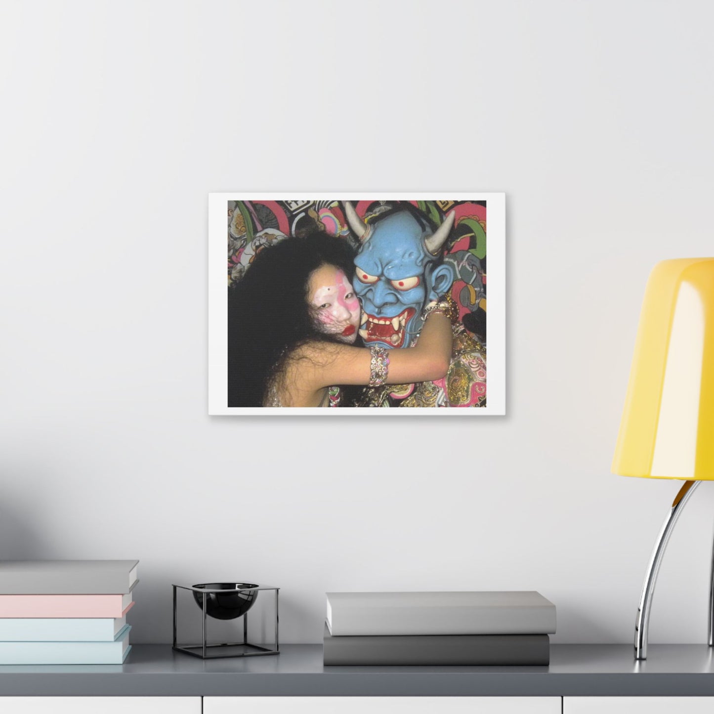 Psychedelic Japan IV Abstract Art 'Designed by 'AI Canvas Art Print