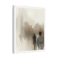 Faded Pastel Abstract Decor Art V 'Designed by AI' Print on Canvas