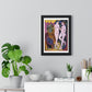 Two Nudes in a Room (1914) by Ernst Ludwig Kirchner, from the Original, Framed Art Print