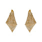 Night Wind Triangle Irregular Earrings