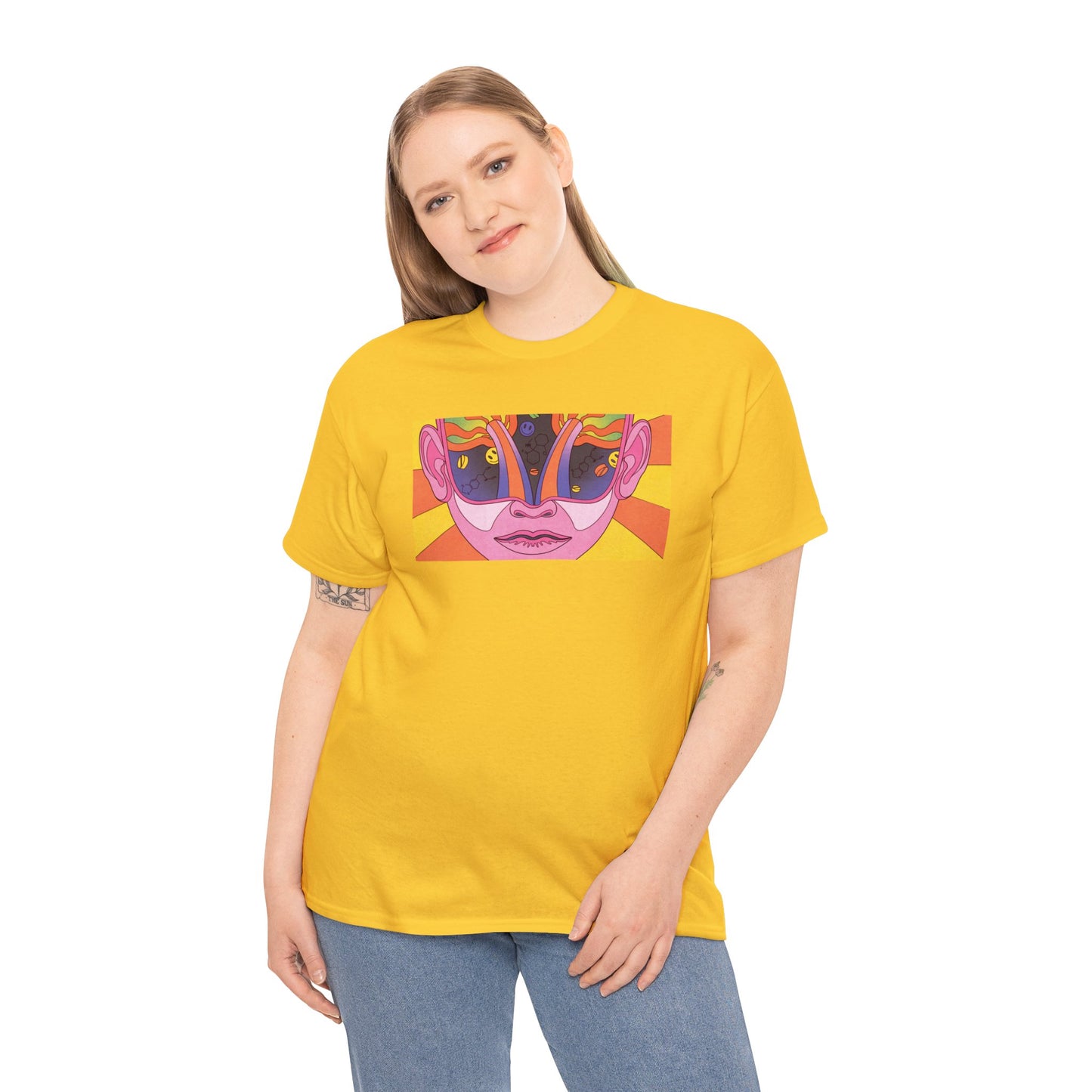 Psychedelic Mask Art T-Shirt