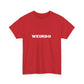 Weirdo Heavy Cotton T-Shirt Unisex Sizes, Funny, Eccentric
