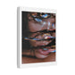 Glitch in the Matrix, Fashion Art Print on Canvas, Stretched