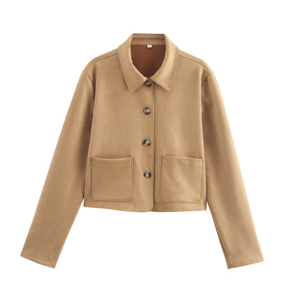 Women's Preppy French Design Fashion All-Matching Jacket