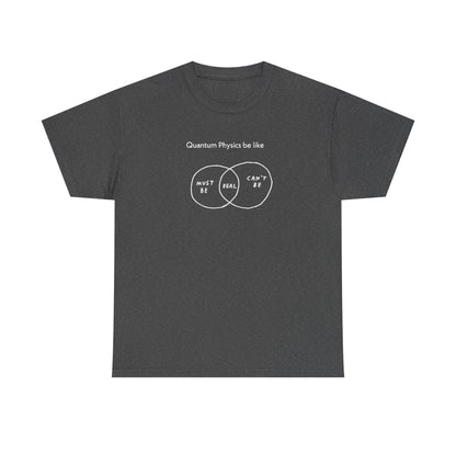 Quantum Physics, Funny Cartoon Art T-Shirt