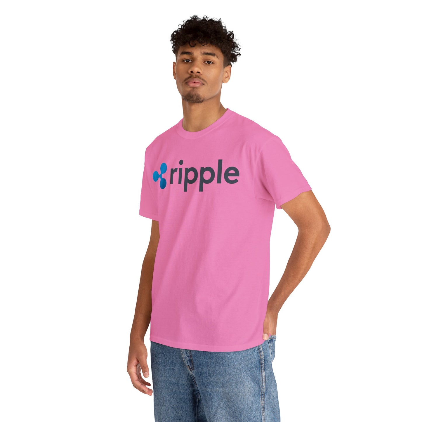 Ripple #XRP #XRPthestandard Crypto Unisex Heavy Cotton T-Shirt