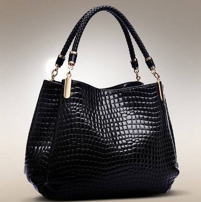 Vintage Florence Frame Crocodile Bag Women's Handbag