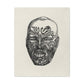 Ancient Face from the Grammar of Ornament (1856) by Owen Jones, Canvas Art Print from the Original