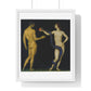 Adam and Eve (circa 1920) by Franz von Stuck, from the Original, Framed Art Print