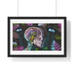 Psychedelics and Virtual Reality Art Framed Print