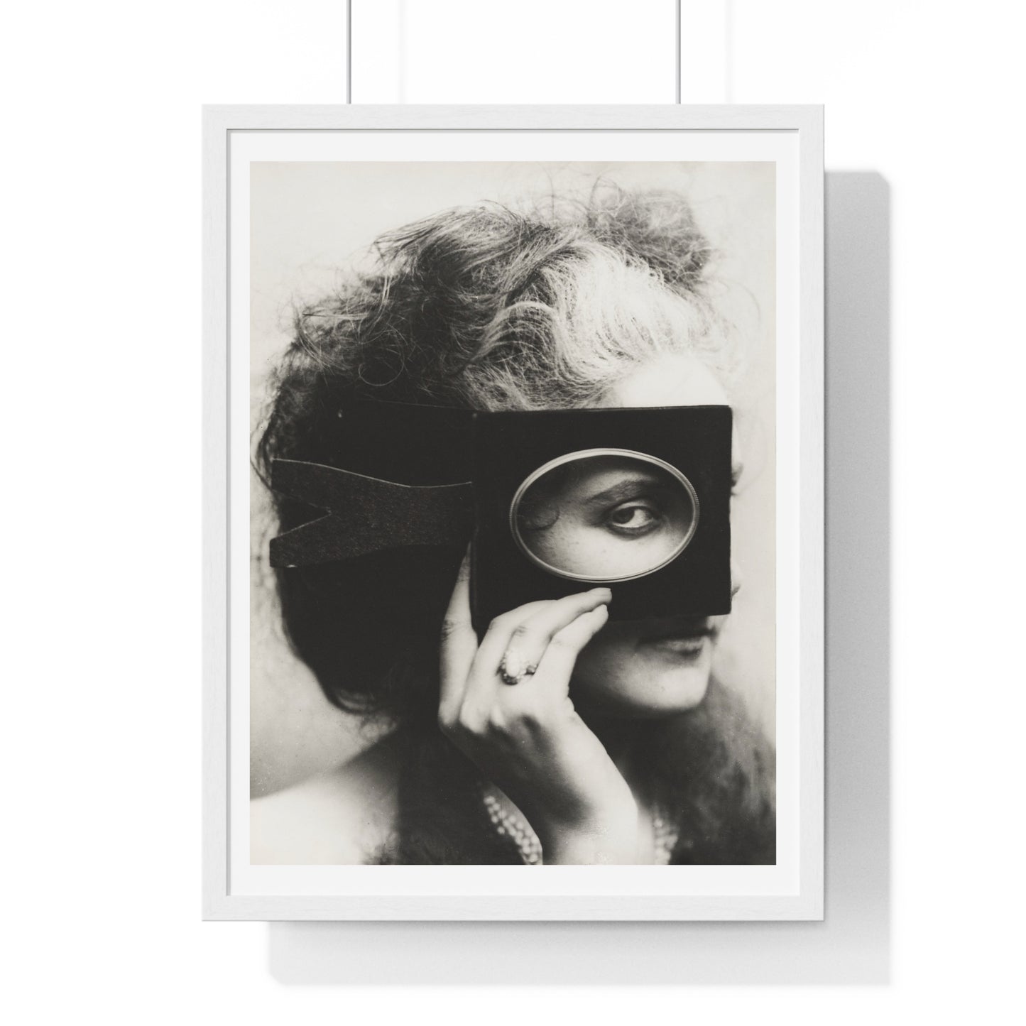 Vintage Photography, Scherzo di Follia (1861–67) by Pierre-Louis Pierson, from the Original, Framed Art Print