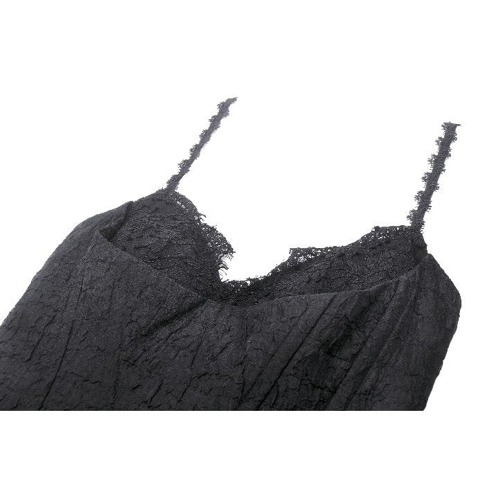 Dark in Love Calantha Tulle and Lace Trim Dress