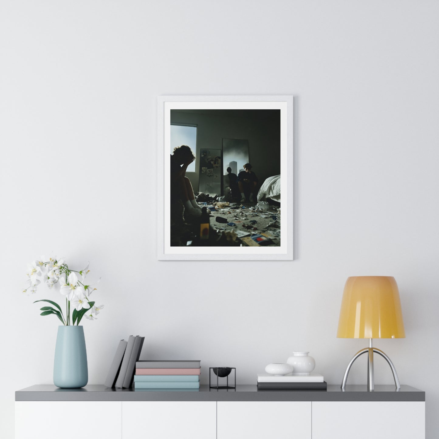 Raw Art III 'Designed by AI' Framed Art Print