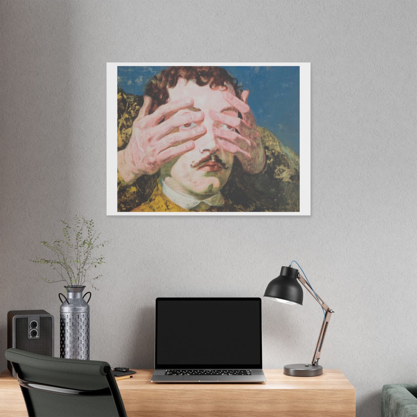 How the West Was Won V 'Designed by AI' Canvas Art Print