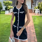 Vireous 'Yacht Girl' Fashion Sleeveless Vest Dress, Spring and Summer Collection