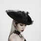 Punk Rave Goth Imprisoned Beast Bone Pirate Hat